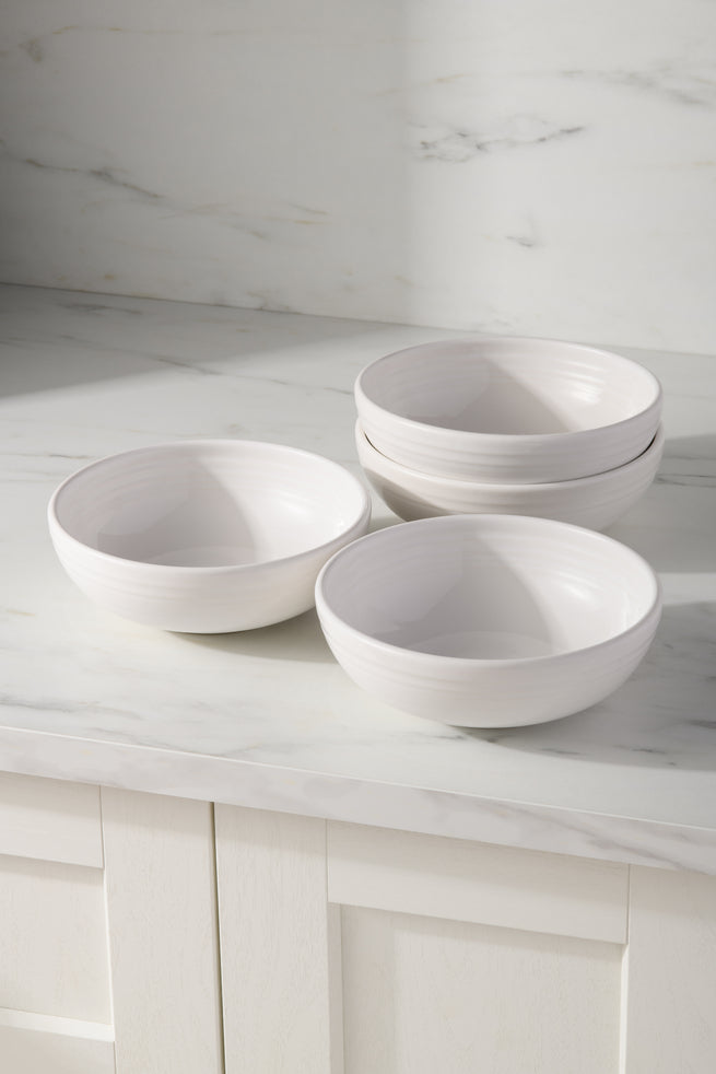 Fiesta White Set of 4 Bistro Coupe 7 5/8-Inch 38OZ Medium Bowls - Image 2