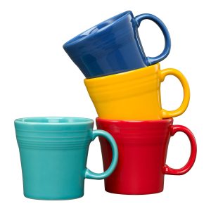 Fiesta Mixed Vibrant 15 OZ Set of 4 Mixed Tapered Mug Set