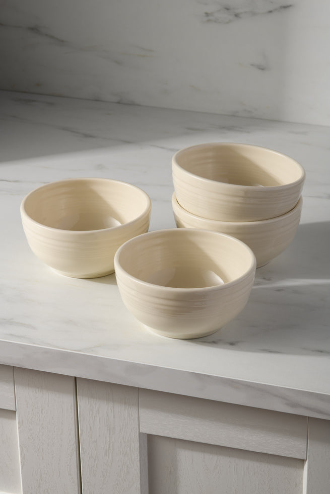 Fiesta Linen Bistro Coupe 5 1/2 Inch Cereal Bowl 22 oz, Set of 4 - Image 2