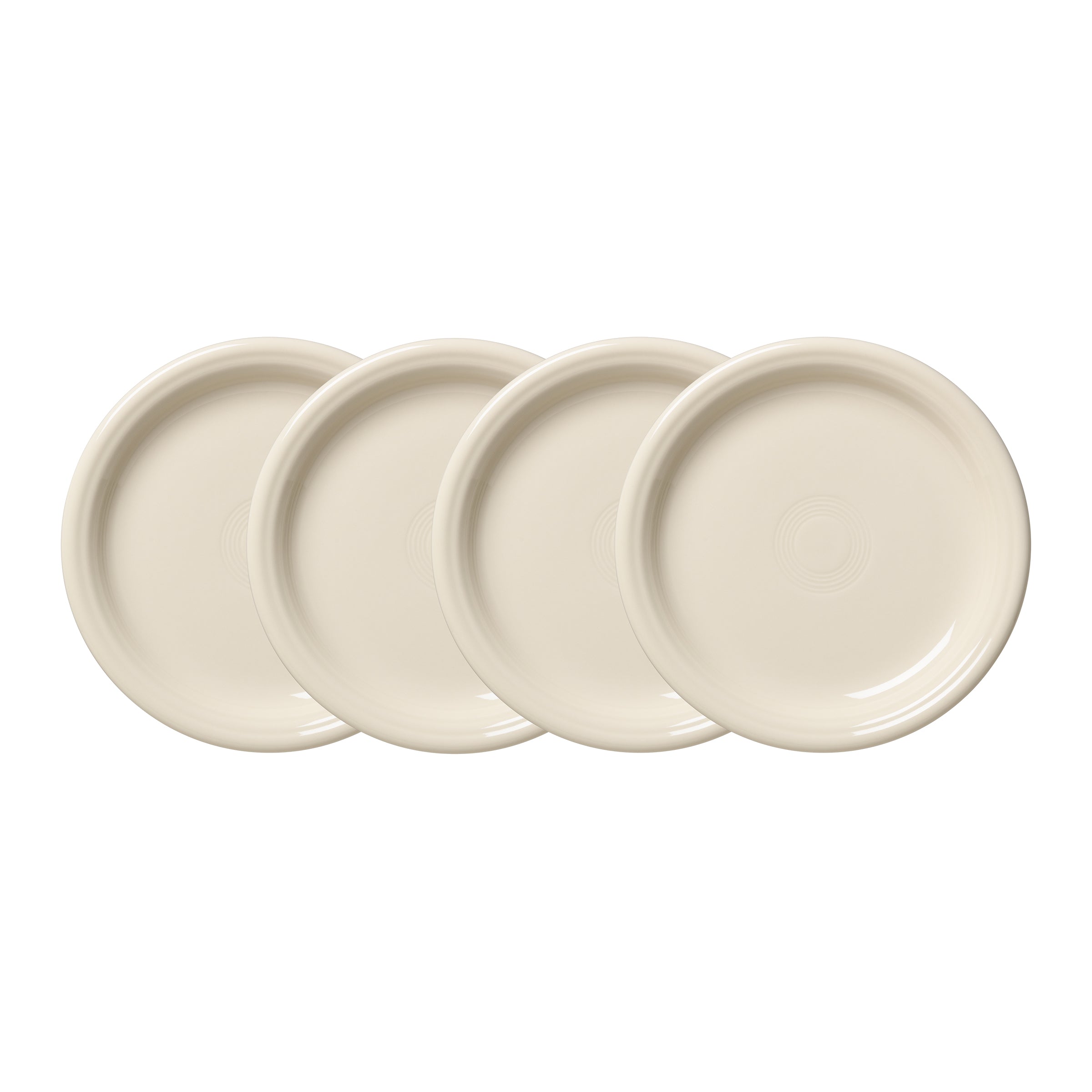 Fiesta Linen Set of 4 Bistro Coupe 7 1/4 Inch Salad Plate