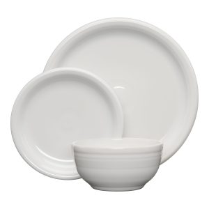 Fiesta Bistro Coupe 3-Piece Dinnerware Set, Service for 1