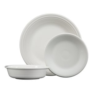Fiesta Classic Rim 3-Piece Dinnerware Set, Service for 1