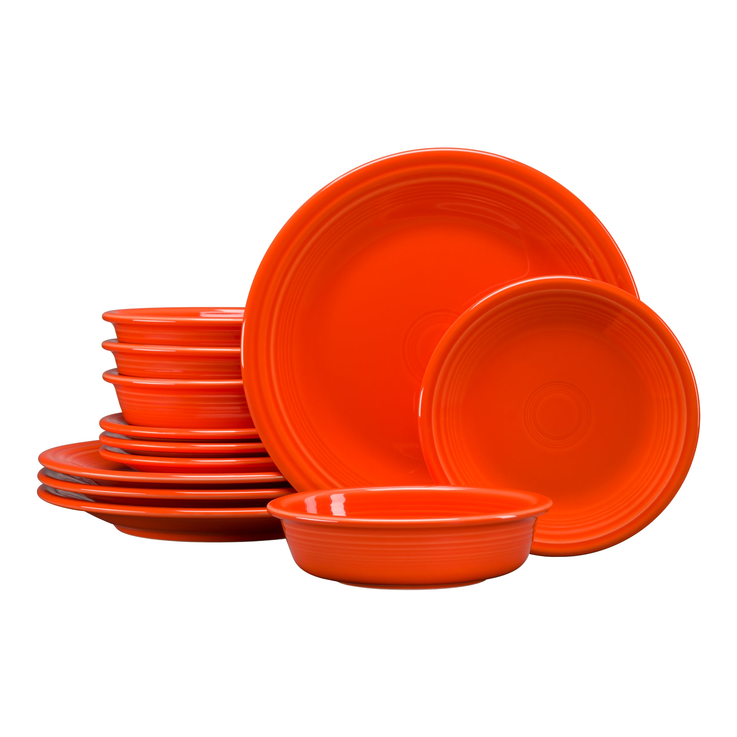 Fiesta Classic Rim 12-Piece Dinnerware Set, Service for 4 - Image 10
