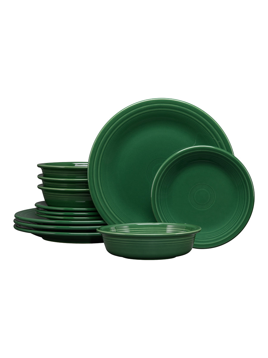 Fiesta Classic Rim 12-Piece Dinnerware Set, Service for 4 - Image 4