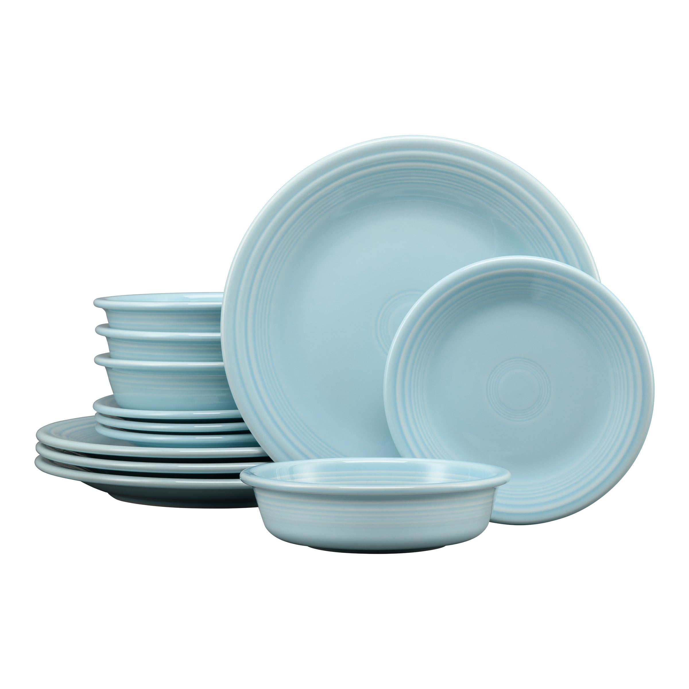 Fiesta Classic Rim 12-Piece Dinnerware Set, Service for 4 - Image 12