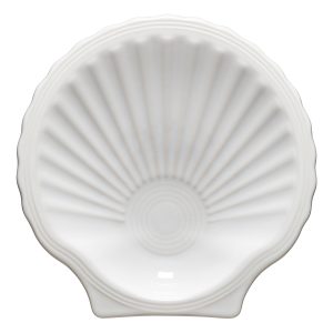 Fiesta Retired Shell Shaped Plate 8 1/4 Inch