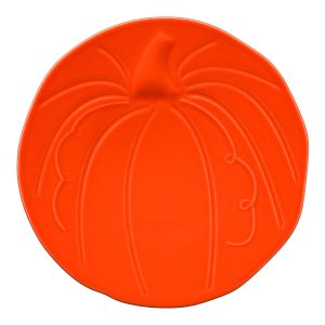 Fiesta Pumpkin Shaped Plate 8 1/2 Inch