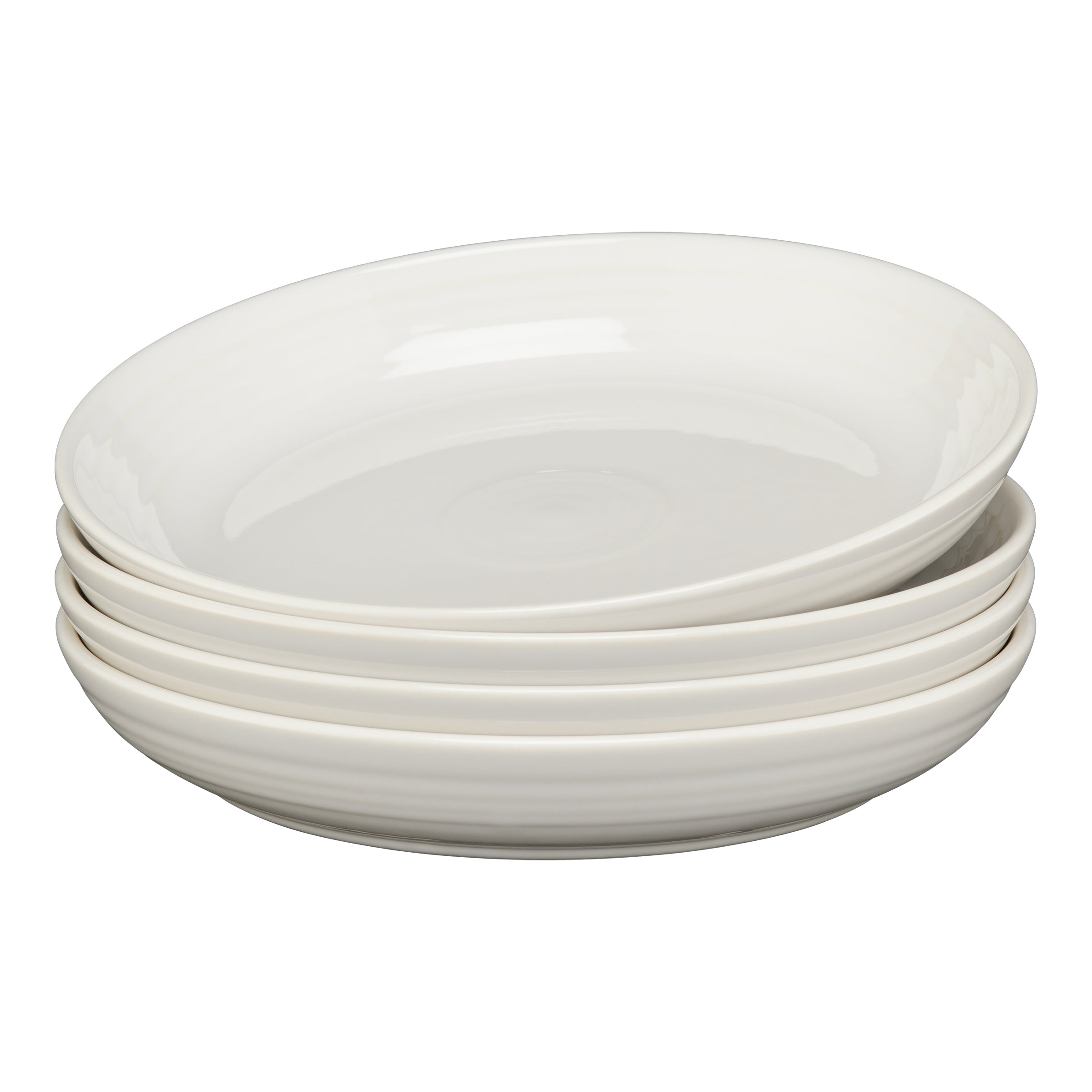 Fiesta White Coupe 8 1/2 Inch Luncheon Bowl 26 OZ, Set of 4