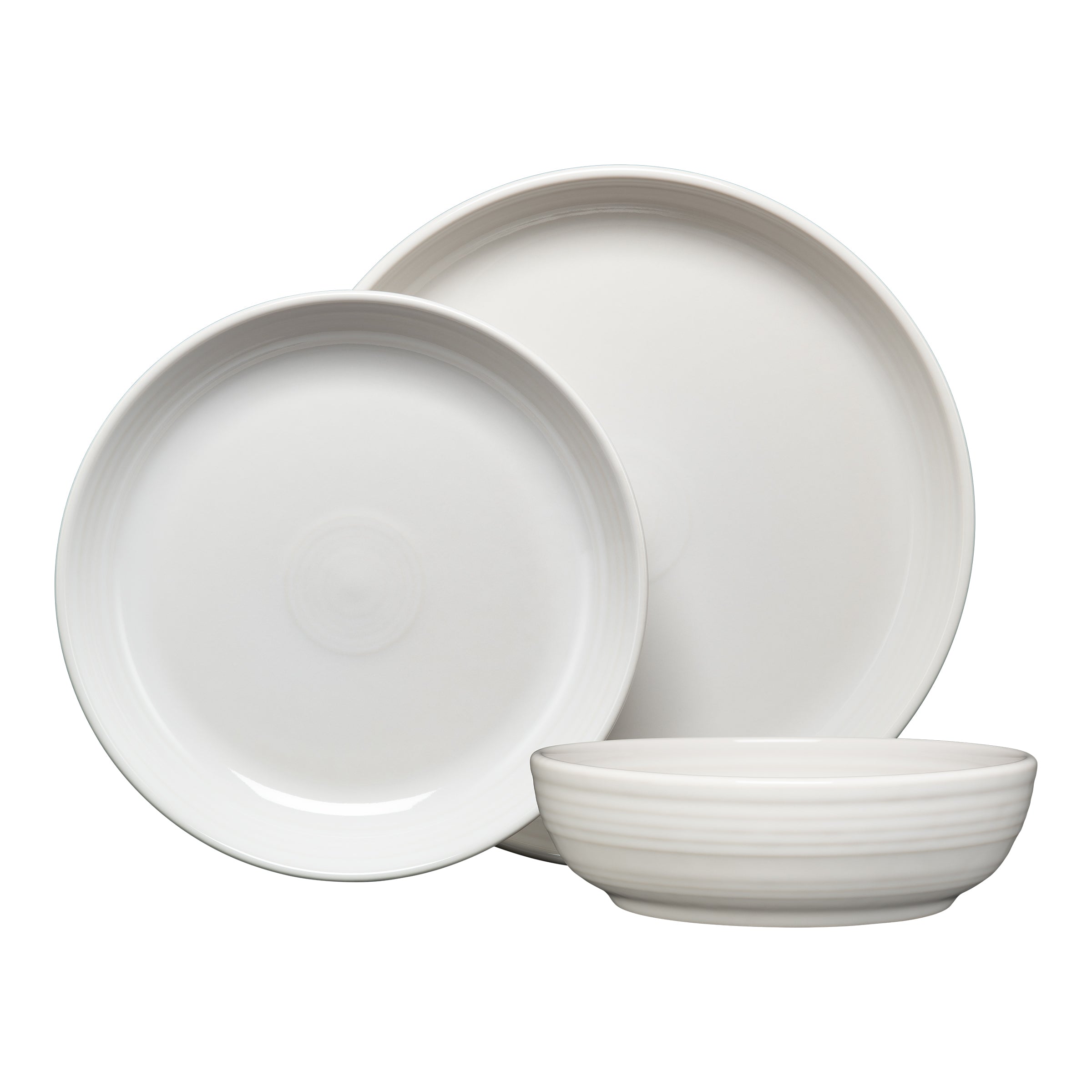 Fiesta Coupe Bowl 3-Piece Dinnerware Set, Service for 1