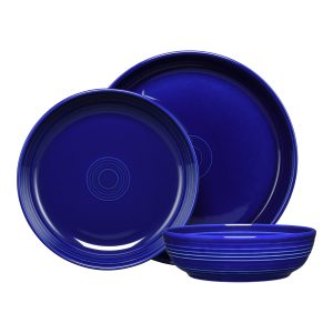 Fiesta Retired Coupe Bowl 3-Piece Dinnerware Set, Service for 1