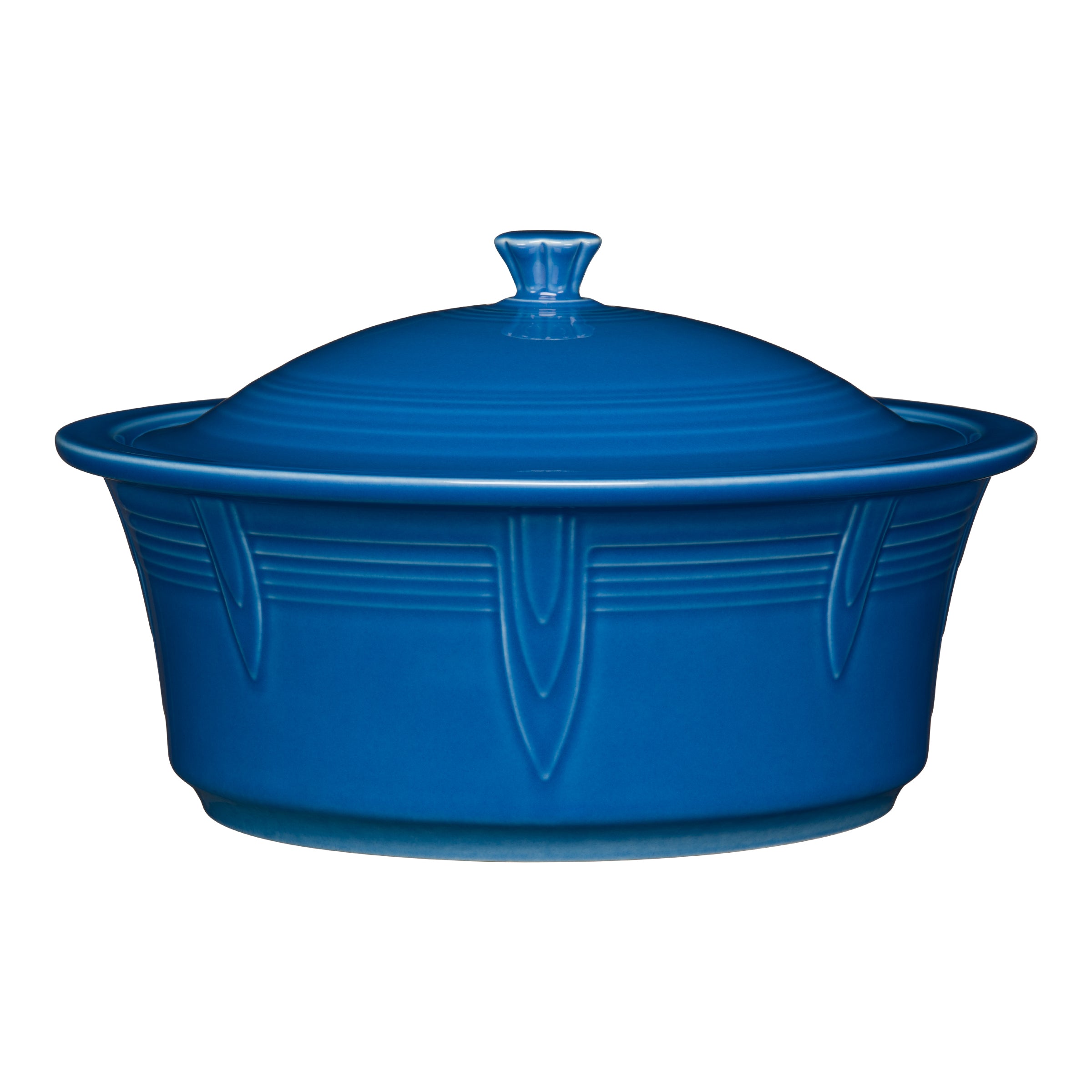 Fiesta Large 10 Inch Round Covered Casserole 2.8 Quart - Image 4