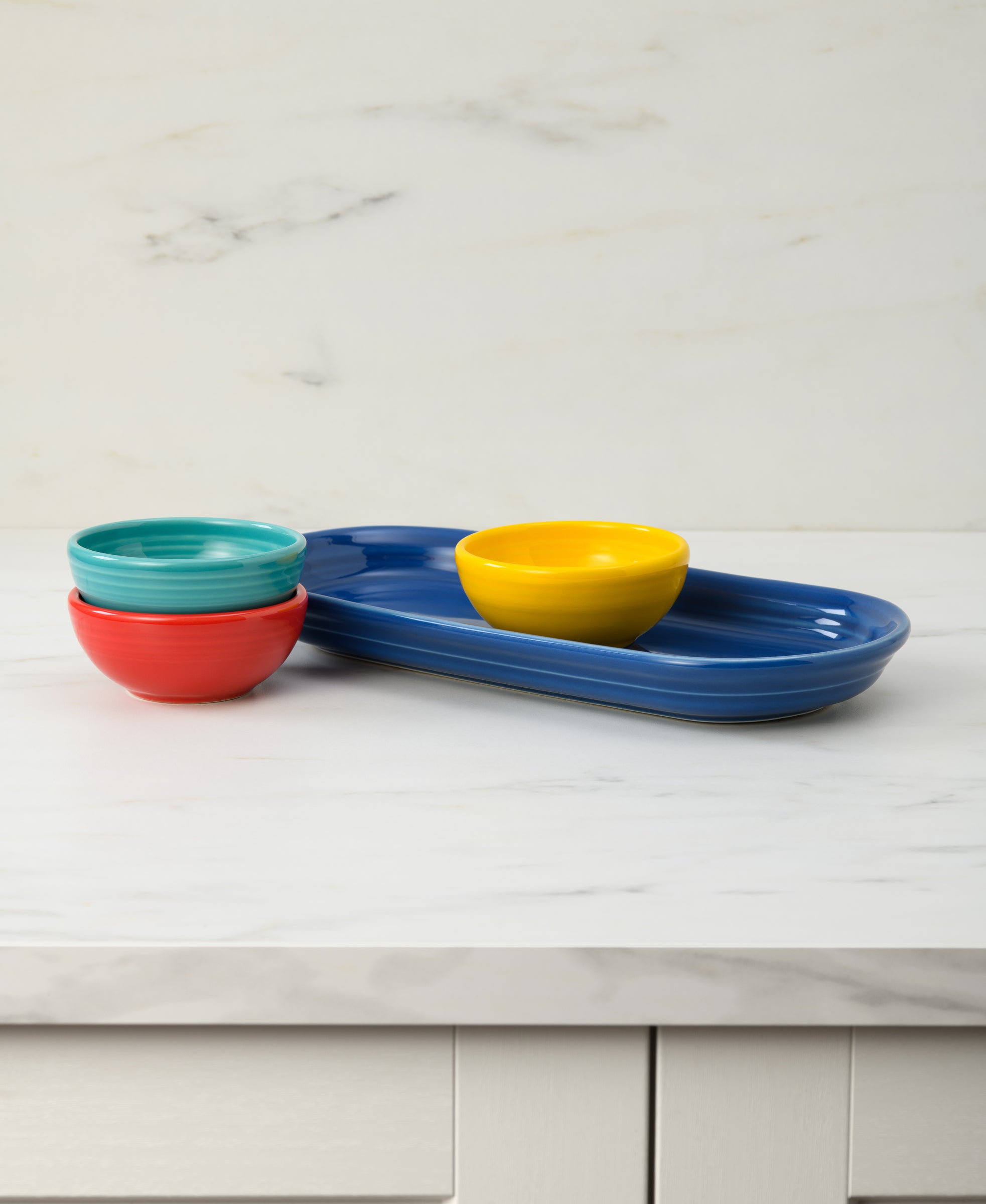 Fiesta Vibrant Mixed Colors 4-Piece Condiment Set - Image 2