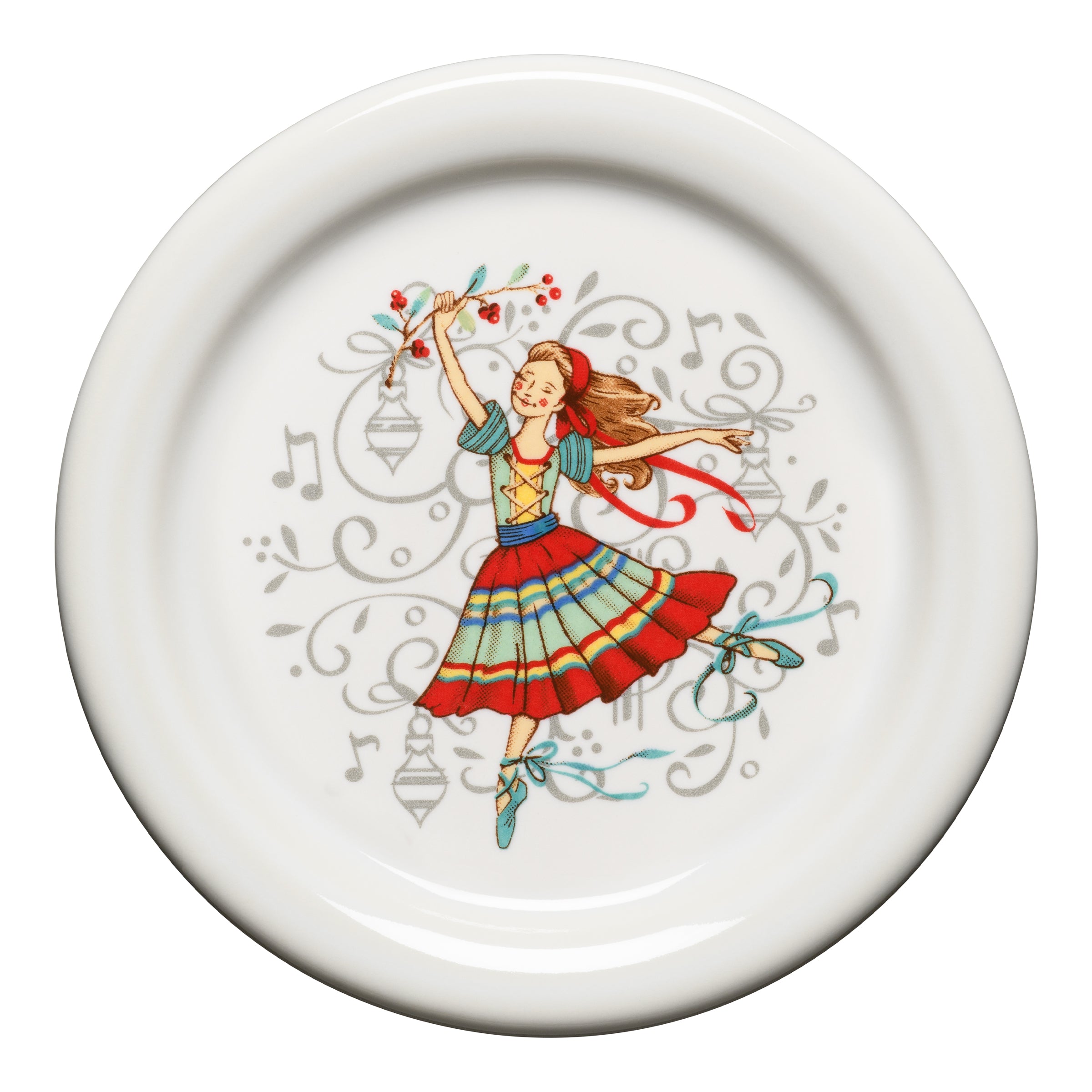 Fiesta Nutcracker Ballerina 4 3/8 Inch Coaster and Mug Cover