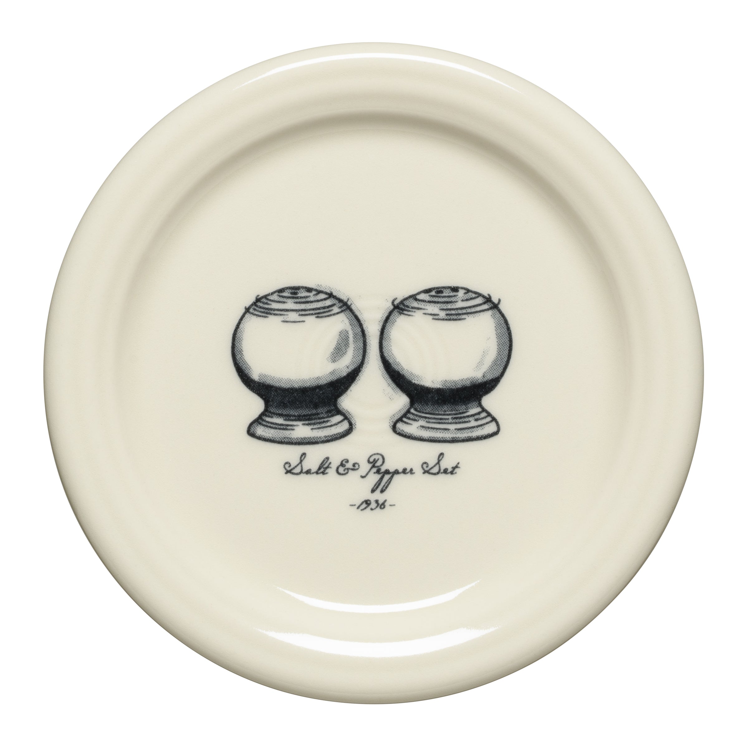 Fiesta Fiesta Icons Disk Pitcher and Salt and Pepper, Set of 2, 4 3/8 Inch Coaster and Mug Covers, Set 1 - Image 5