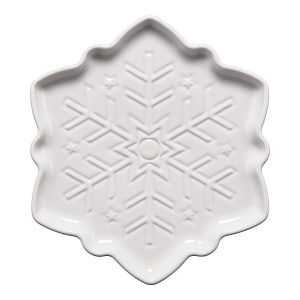 Fiesta Snowflake Shaped Plate 9 Inch