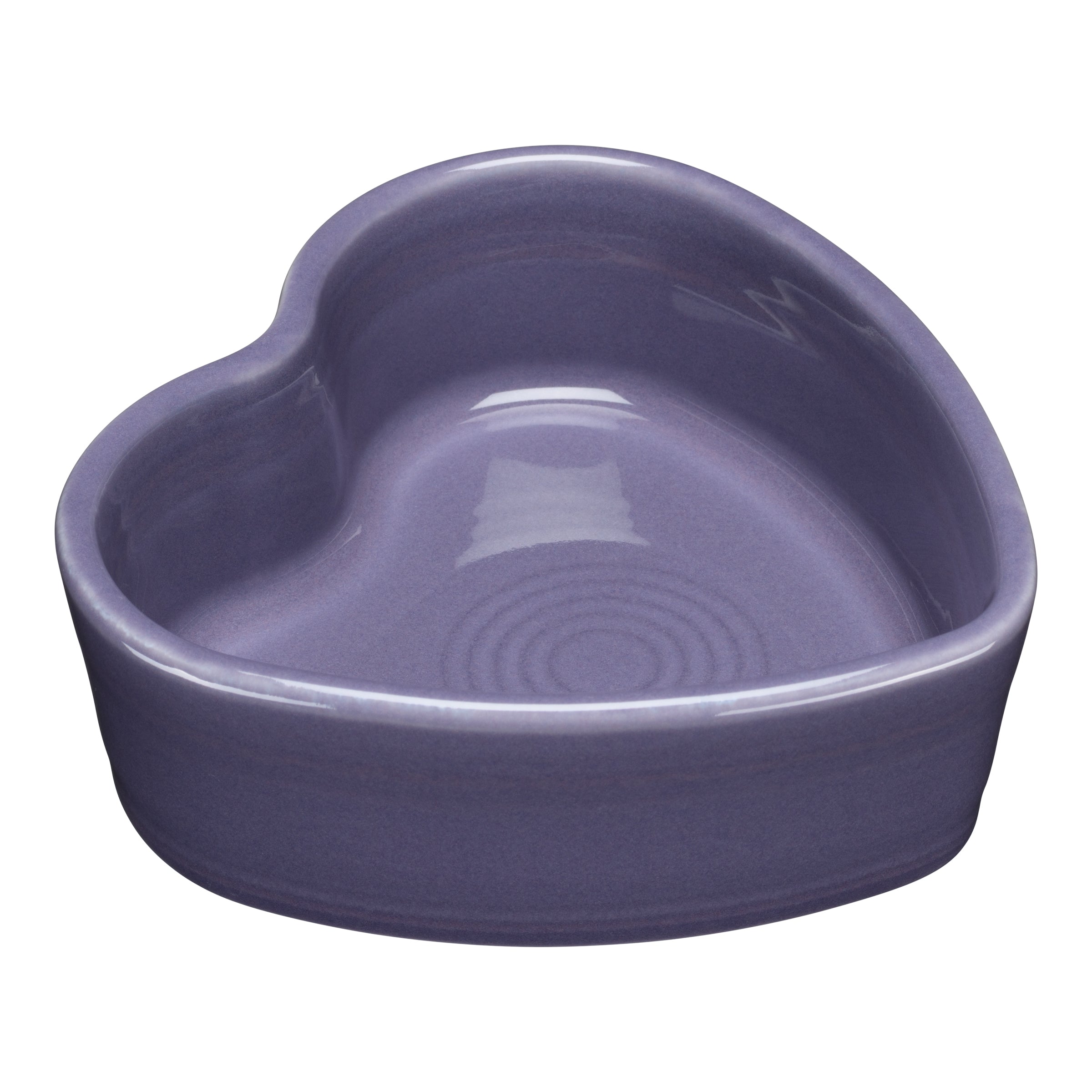 Fiesta Lavender 7 OZ Heart Shaped Ramekin 4 1/2 Inch