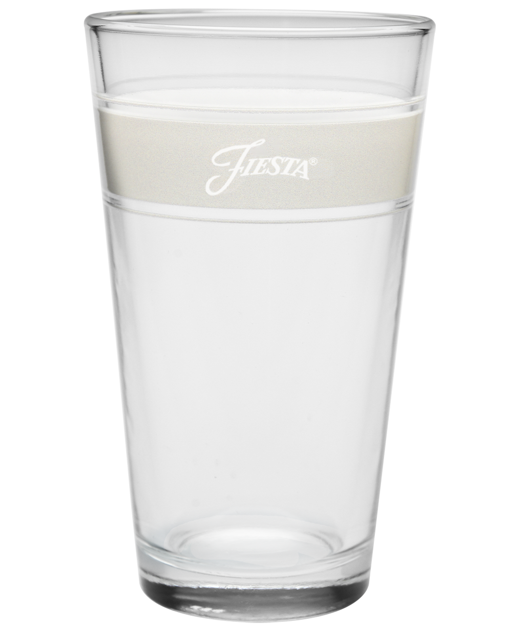 Fiesta Linen 16 oz. Frame Cooler Glass - Set of 4 - Image 2