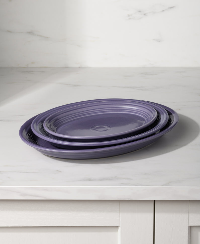 Fiesta Lavender 11 5/8 Inch Medium Oval Serving Platter - Image 2