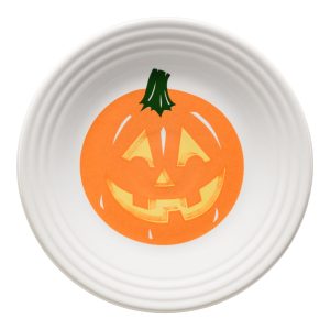 Fiesta Retired Jack-o-Lantern Pumpkin Classic Rim 9 Inch Luncheon Plate