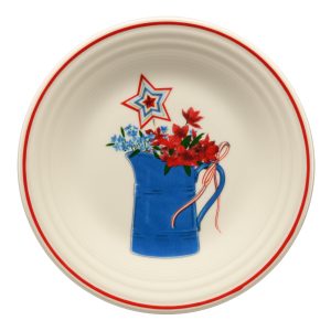 Fiesta Americana Farmhouse Pitcher Classic Rim 9 Inch Luncheon Plate