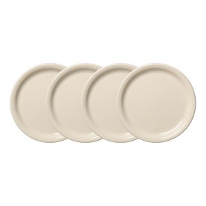 Fiesta Linen Set of 4 Bistro Coupe 9 Inch Luncheon Plate