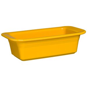 Fiesta Retired Fiesta 10 3/4 Inch x 5 3/4 Inch Loaf Pan Baker 1.4 Quarts