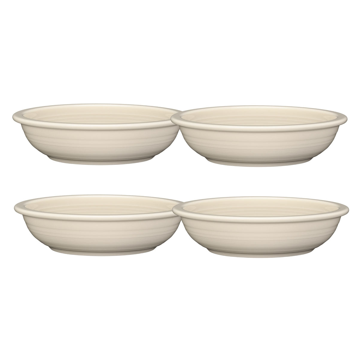 Fiesta Linen Set of 4 Classic Rim 8 3/8-Inch 34OZ Pasta Bowls