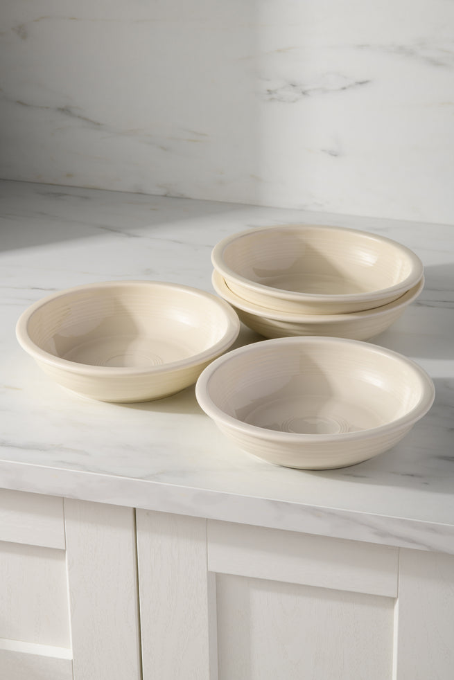 Fiesta Linen Set of 4 Classic Rim 8 3/8-Inch 34OZ Pasta Bowls - Image 2