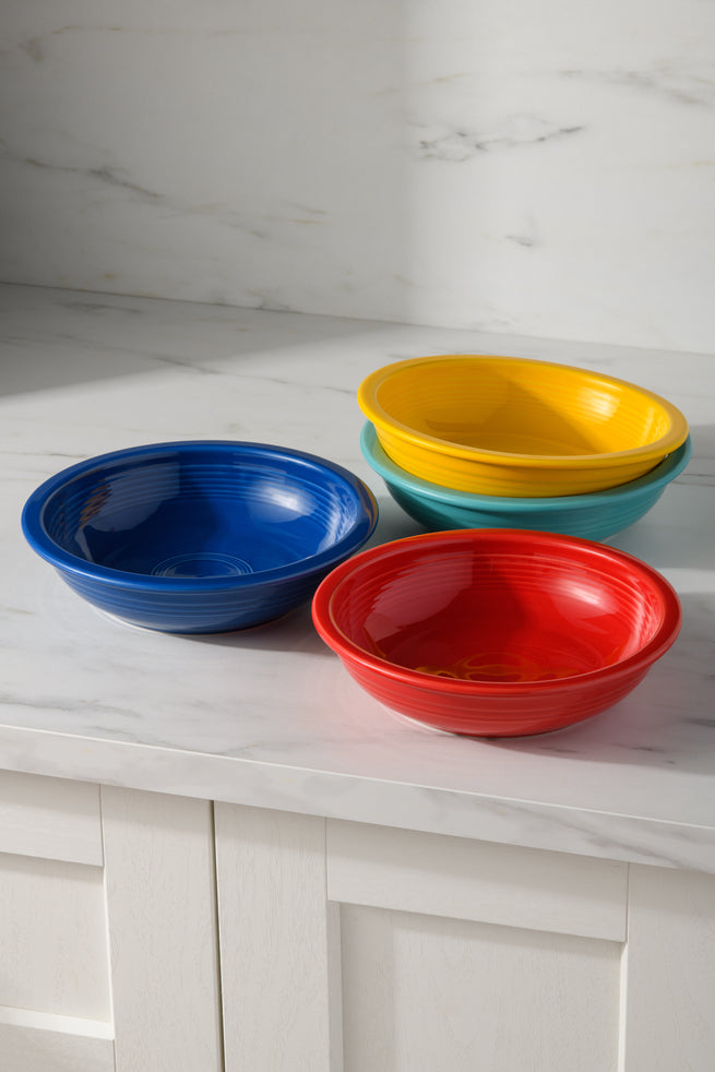 Fiesta Mixed Vibrant Classic Rim 8 3/8-Inch 34OZ Pasta Bowls, Set of 4 - Image 2