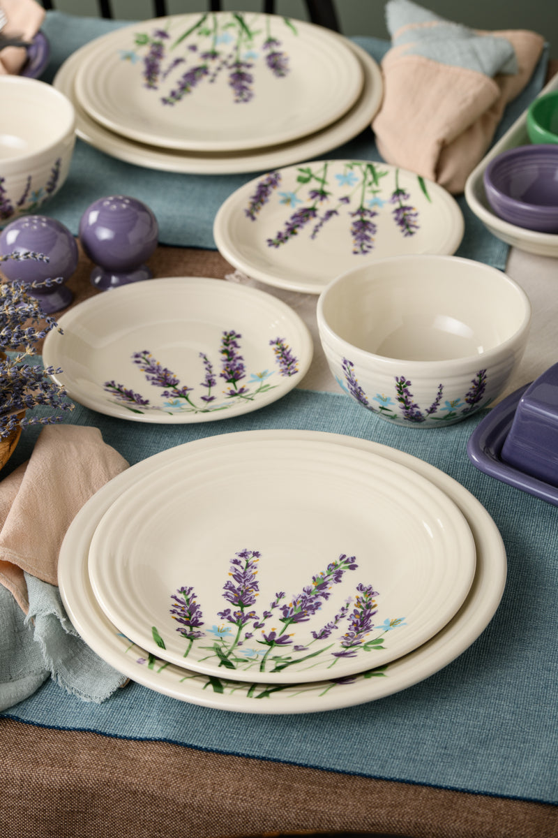 Fiesta Lavender Bloom Classic Rim 9 Inch Luncheon Plate - Image 2
