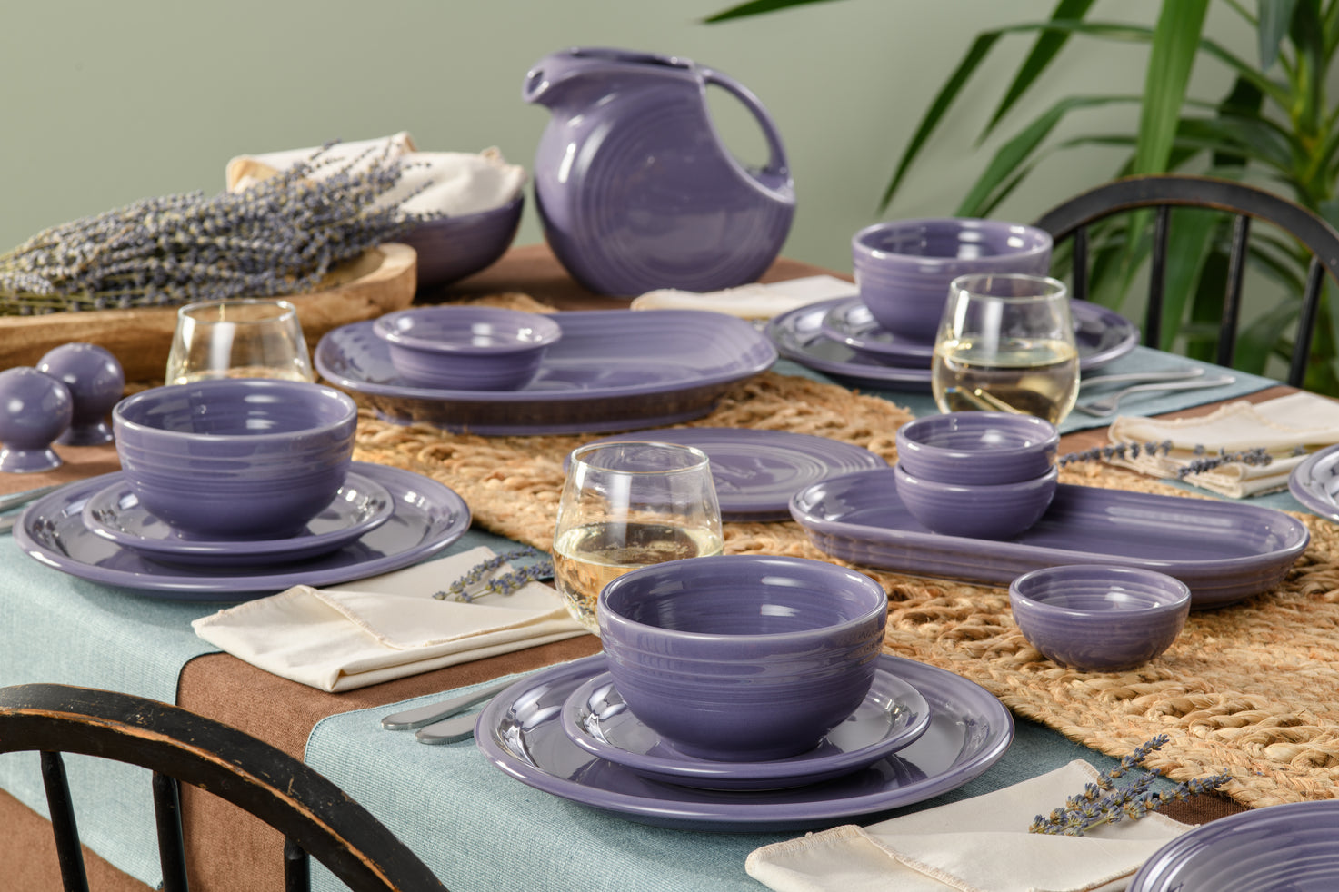 Fiesta Lavender Bistro Coupe 3-Piece Dinnerware Set, Service for 1 - Image 3