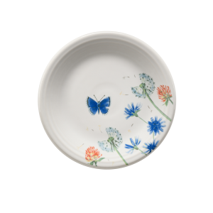 Fiesta Retired Breezy Floral Classic Rim 7 1/4 Inch Salad Plate